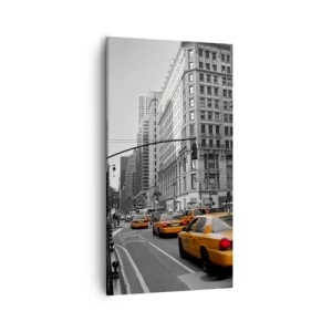 Obraz na plátně - Slunce velkoměsta - 55x100 cm