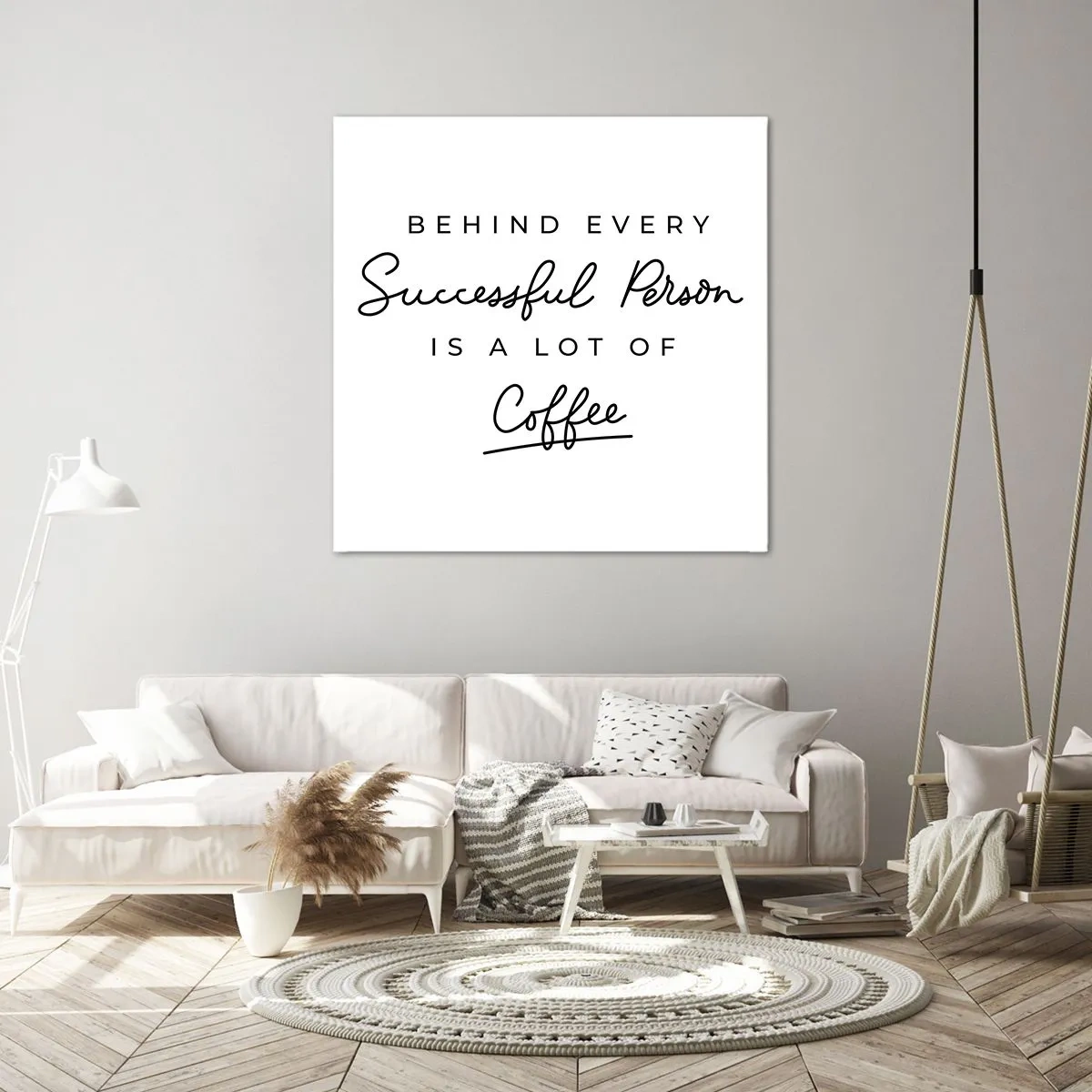 Obraz na plátně - Tajemství úspěchu - 60x60 cm