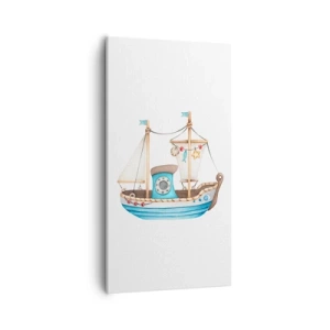 Obraz na plátně - Ahoj, dobrodružství! - 55x100 cm