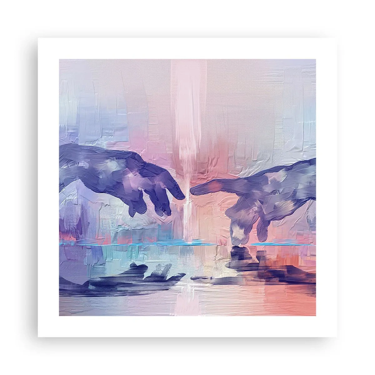 Plakát - Božská jiskra života - 50x50 cm