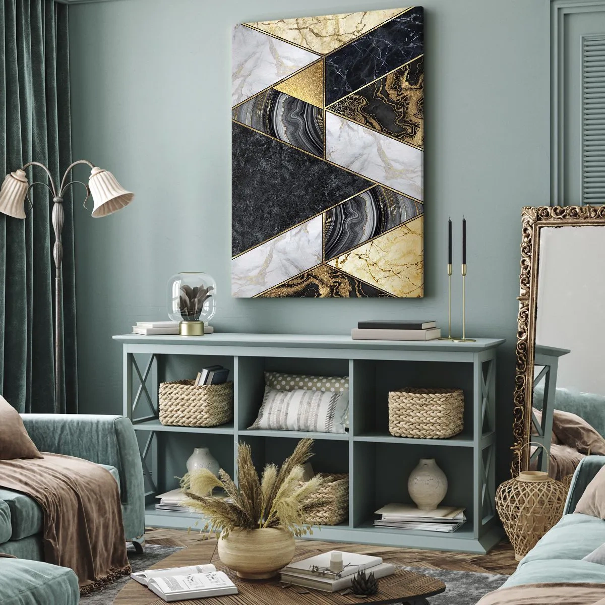 Obraz na plátně - Kámen vedle kamene - 50x70 cm