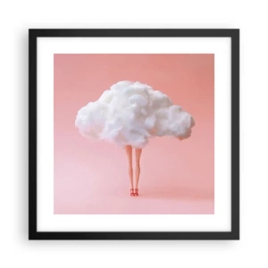 Plakát v černém rámu - Sladký slib - 40x40 cm