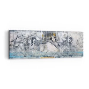 Obraz na plátně - Jako na ledě, tak i na hroudě - 90x30 cm