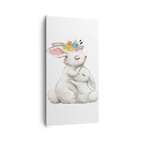 Obraz na plátně - Nejlepší je u mámy - 65x120 cm