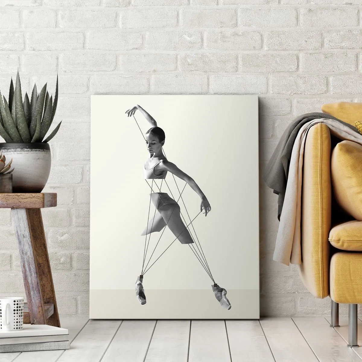 Obraz na plátně - V divadle světa - 50x70 cm