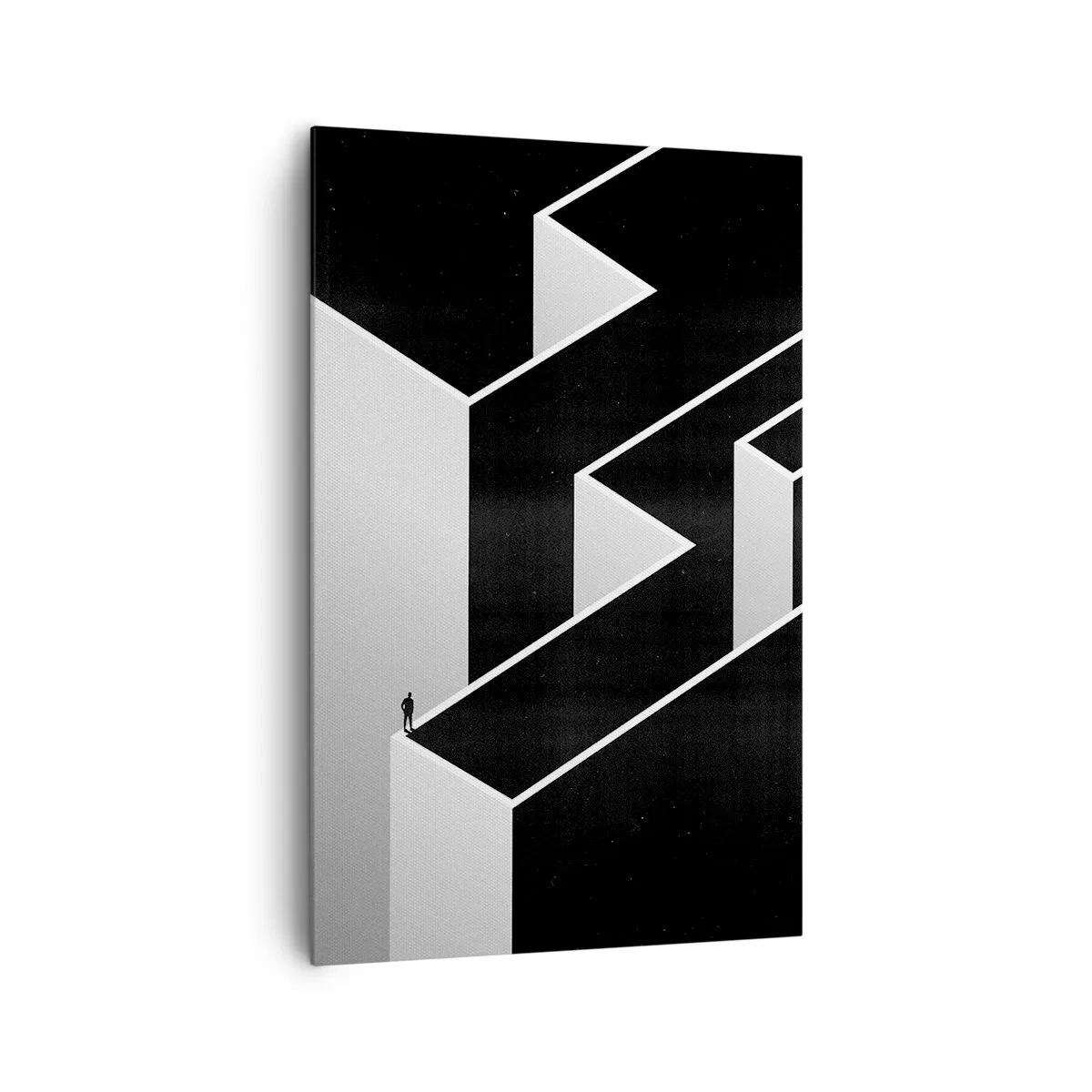 Obraz na plátně - Osamělost na vrcholu - 80x120 cm