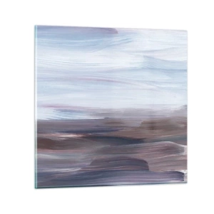 Obraz na skle - Živly: voda - 70x70 cm