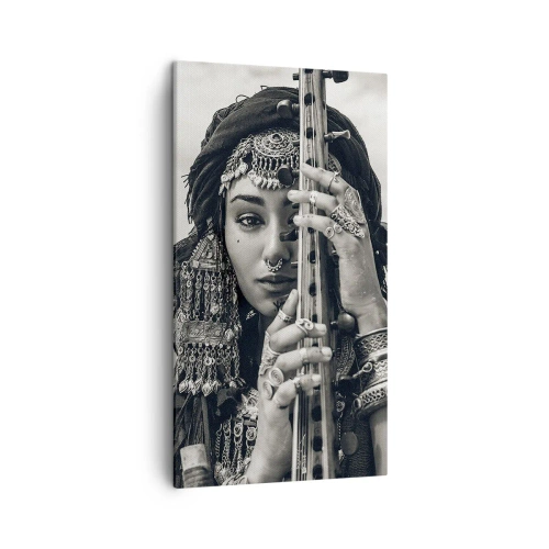 Obraz na plátně - Samotná hudba orientu - 45x80 cm