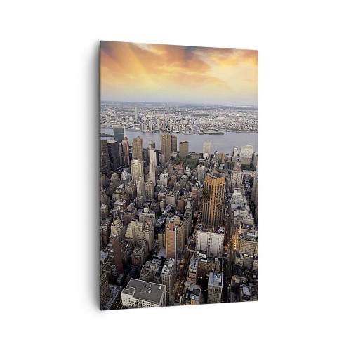 Obraz na plátně - Bušící srdce naší doby - 80x120 cm