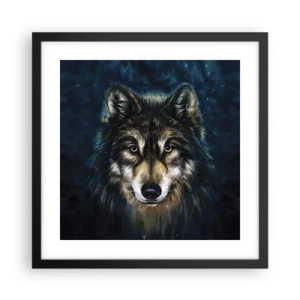 Plakát v černém rámu - Alfa? A omega - 40x40 cm