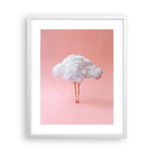 Plakát v bílém rámu - Sladký slib - 40x50 cm