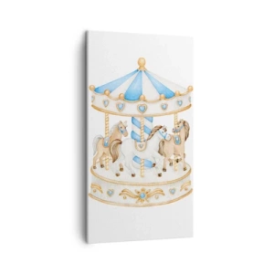 Obraz na plátně - Sladké dětství - 45x80 cm