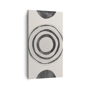 Obraz na plátně - Důležité je to, co je uprostřed - 45x80 cm