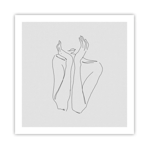 Plakát - O čem sní dívky - 60x60 cm