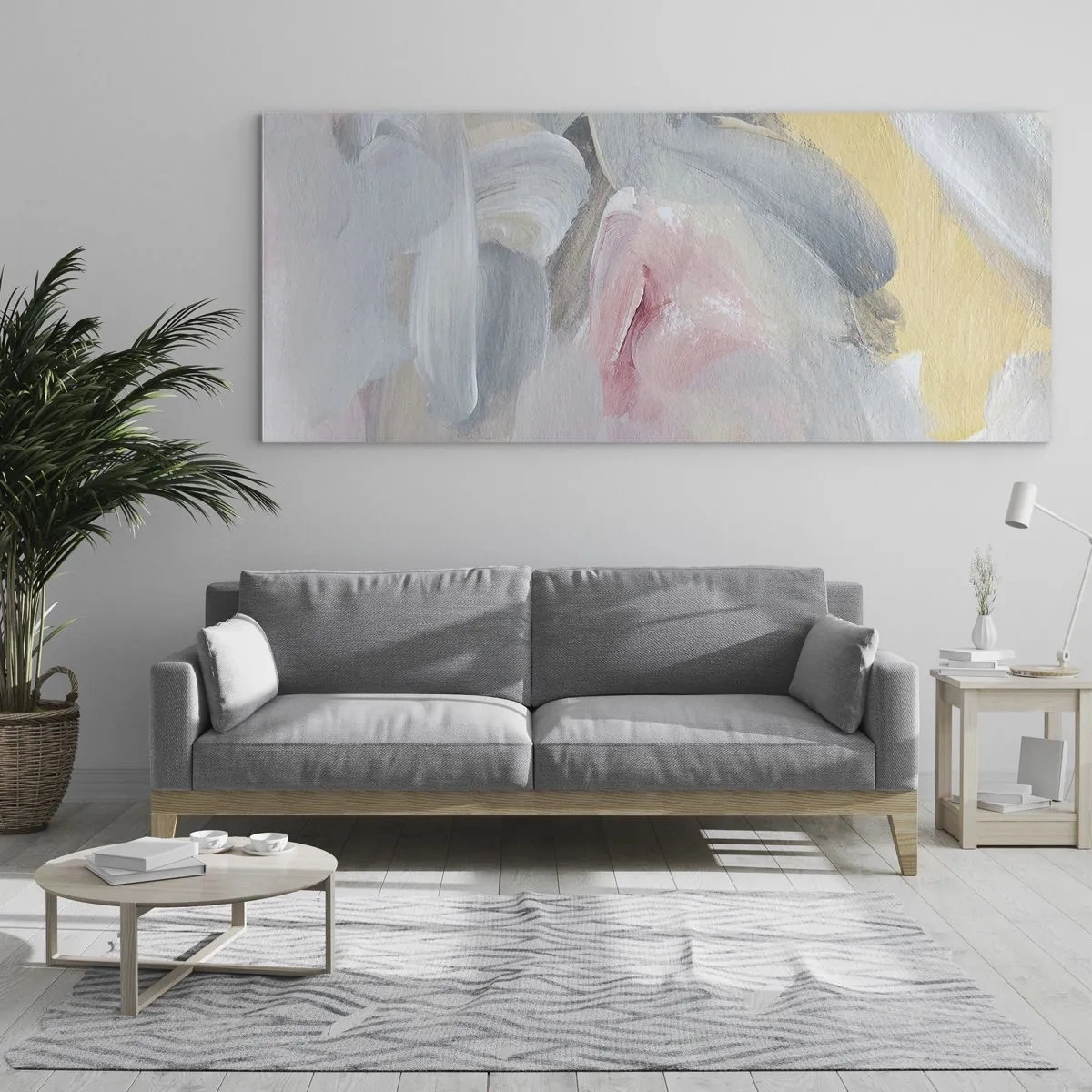 Obraz na skle - V pastelovém světě - 160x50 cm