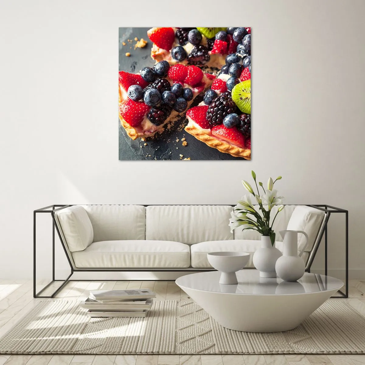 Obraz na skle - Dolce vita! - 60x60 cm