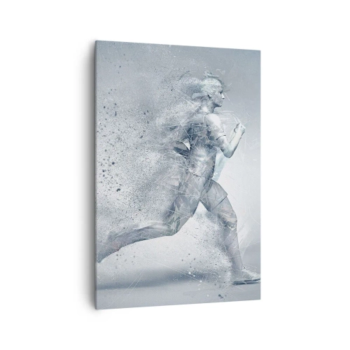 Obraz na plátně - Energie krystalicky čistá - 70x100 cm