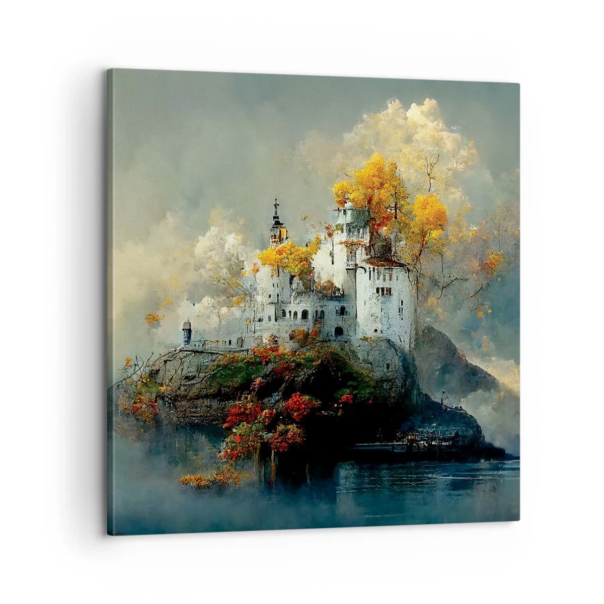 Obraz na plátně - Začátek romantického příběhu - 60x60 cm