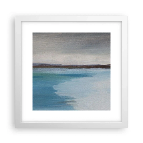 Plakát v bílém rámu - Horizontální krajina - 30x30 cm