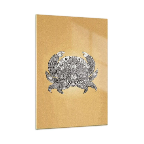 Obraz na skle - Příběhy pana Kraba - 50x70 cm