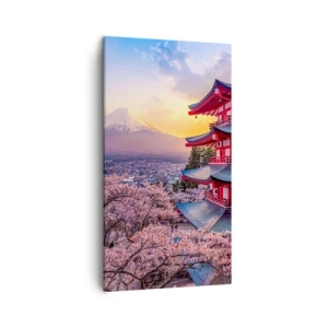Obraz na plátně - Podstata japonského ducha - 45x80 cm