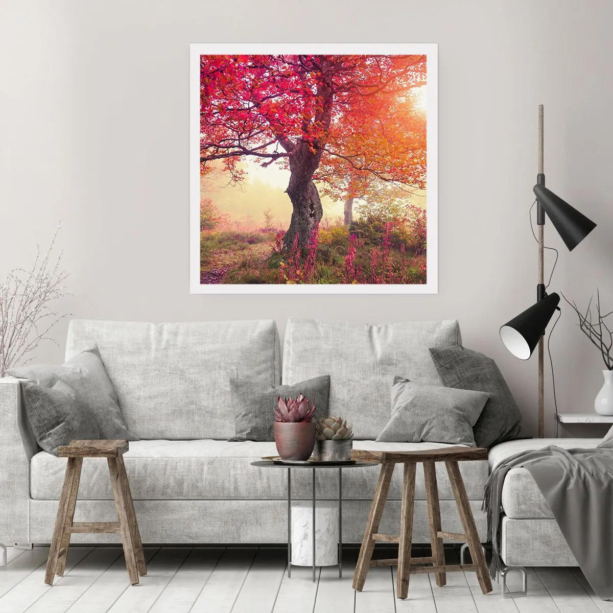 Plakát - Šílenství rozkvětu - 60x60 cm