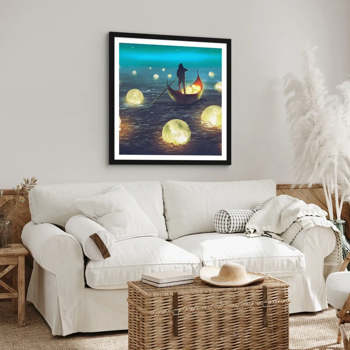 Plakát v černém rámu - Věci, o nichž se filozofům nezdá - 50x50 cm