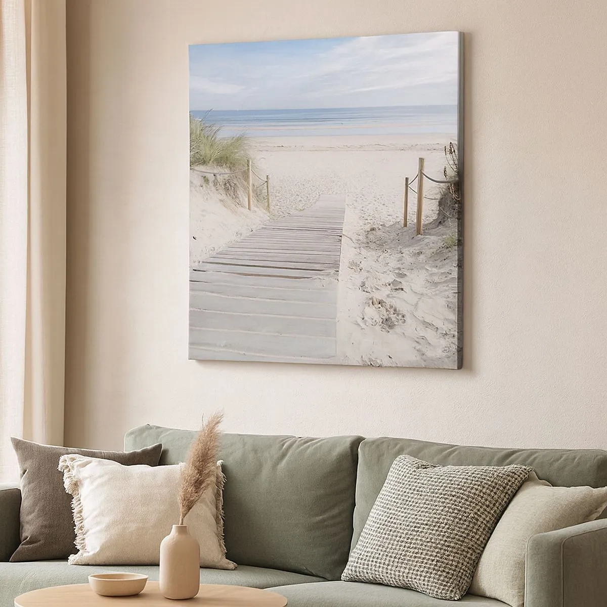 Obraz na plátně - Až k horizontu - 30x30 cm