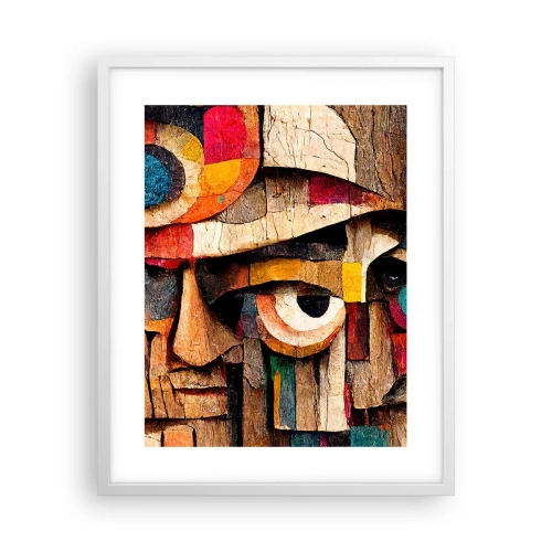 Plakát v bílém rámu - Vidím tě… - 40x50 cm