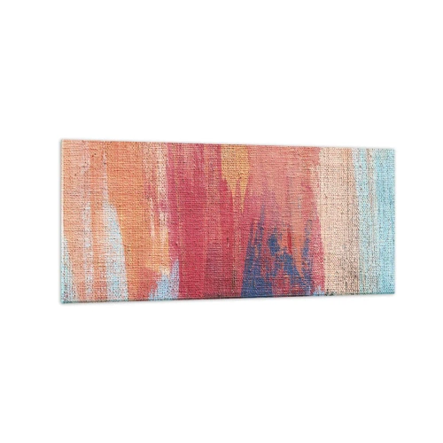 Obraz na skle - Stékat duhou - 120x50 cm