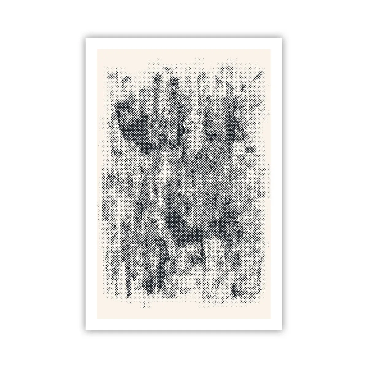 Plakát - Mlžná kompozice - 61x91 cm