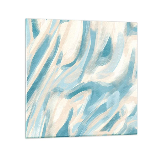 Obraz na skle - Jarní závany - 40x40 cm