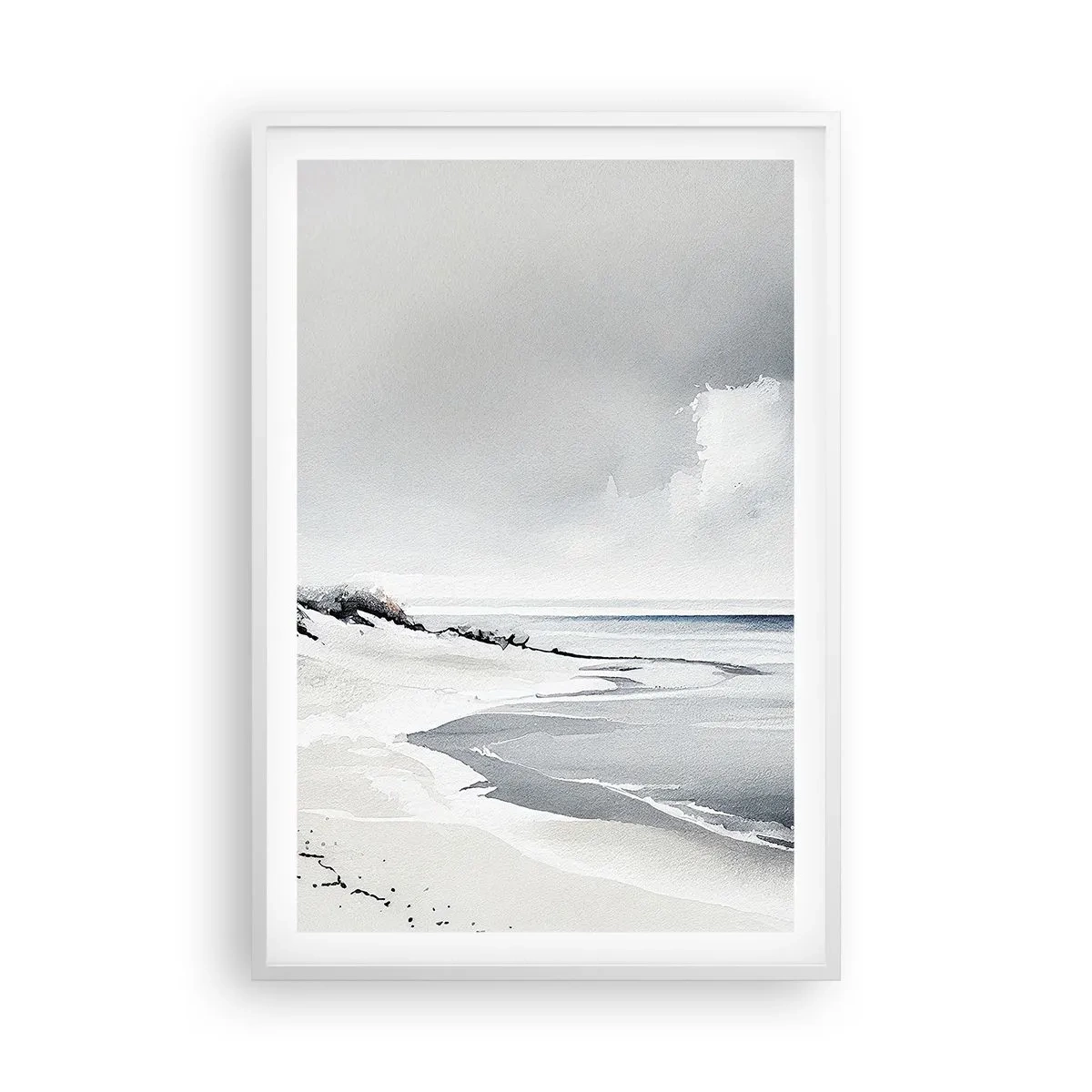 Plakát v bílém rámu - Vždycky spolu - 61x91 cm