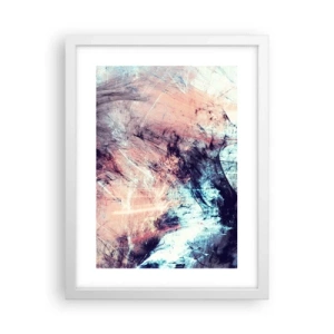 Plakát v bílém rámu - Vnímej vítr - 30x40 cm