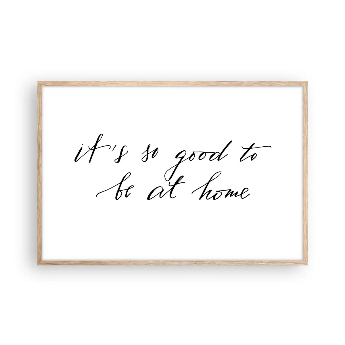 Plakát v rámu světlý dub - Celá pravda - 91x61 cm