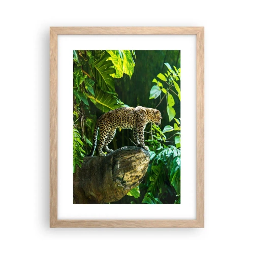 Plakát v rámu světlý dub - Na lov? - 30x40 cm