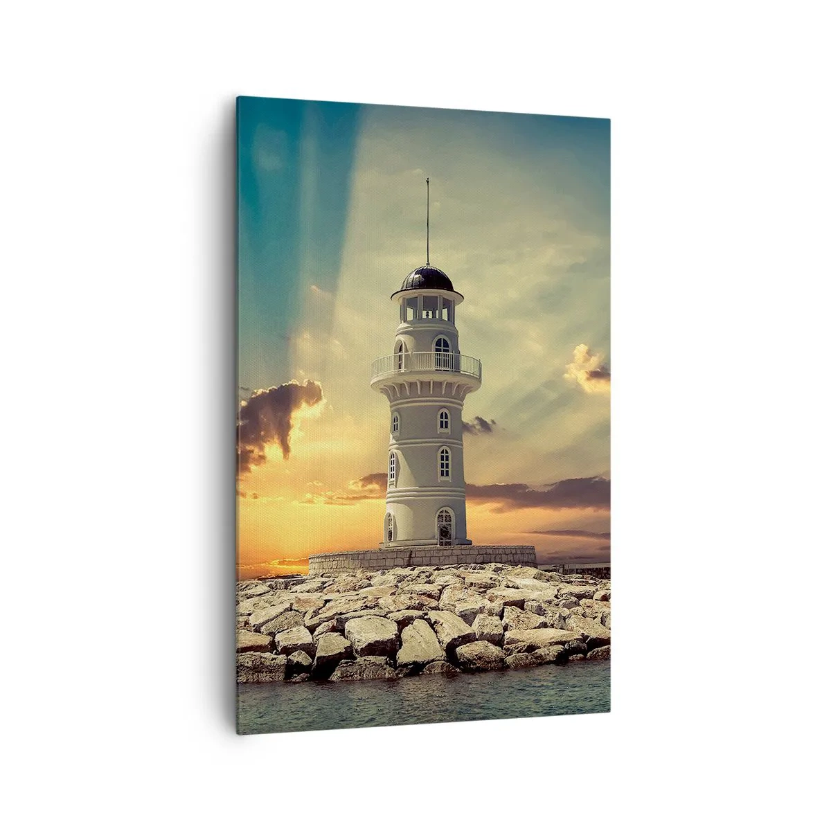 Obraz na plátně - Světlo - Dobro - Krása - 80x120 cm