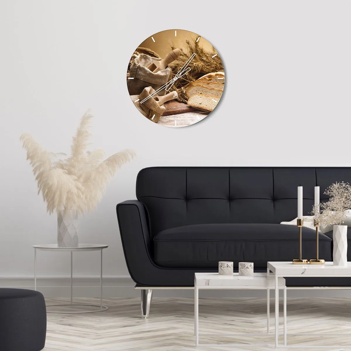 Nástěnné hodiny - Jako utnout nožem - 30x30 cm