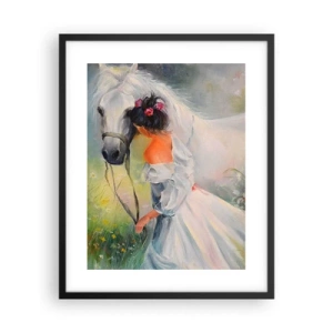 Plakát v černém rámu - Jako z krásného snu - 40x50 cm