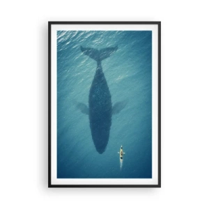 Plakát v černém rámu - Setkání na oceánu - 61x91 cm