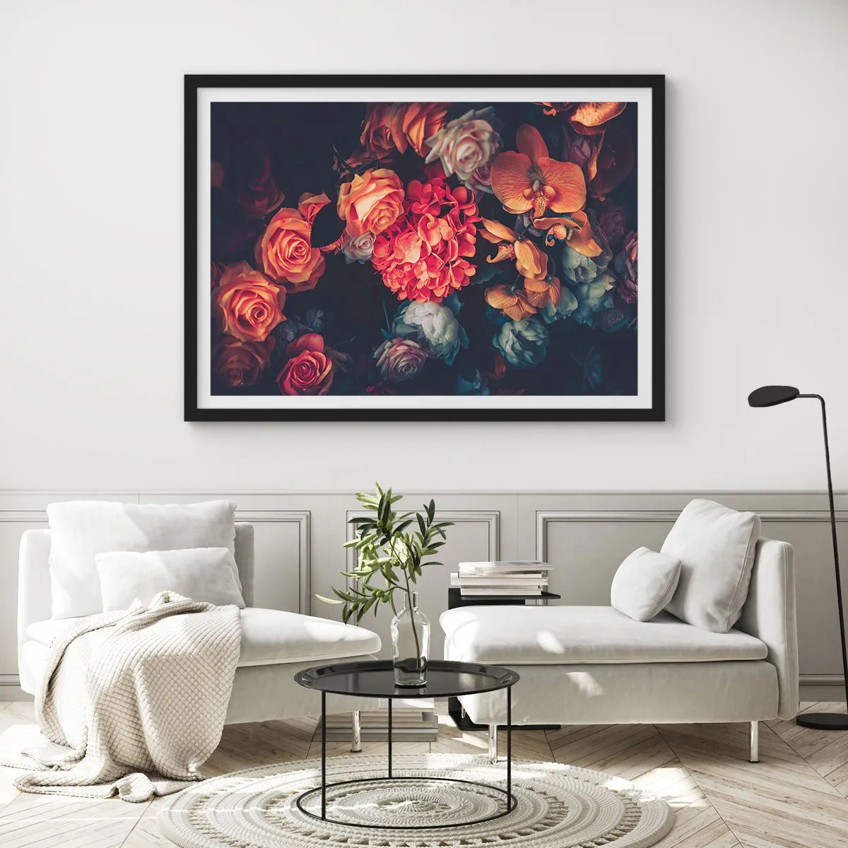 Plakát v černém rámu - Jako u holandských mistrů - 70x50 cm