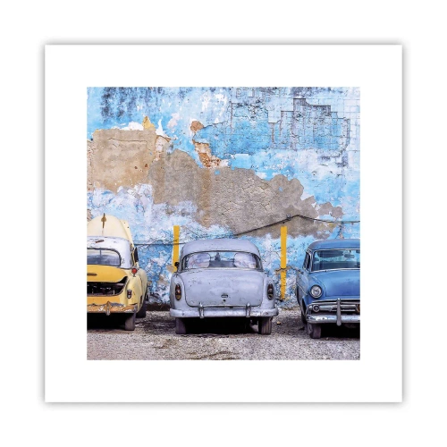 Plakát - Setkání veteránů - 30x30 cm