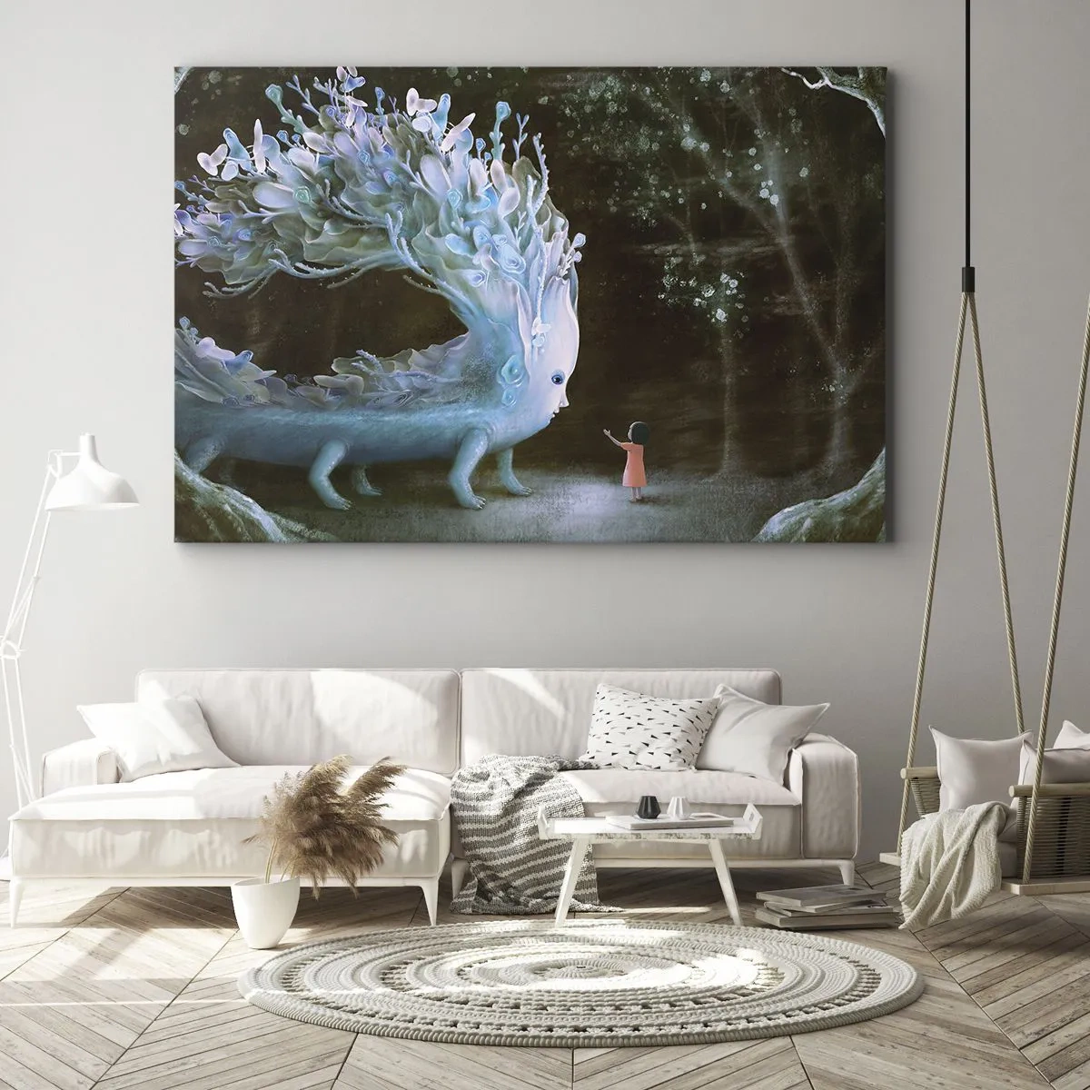 Obraz na plátně - Fantastické setkání - 100x70 cm