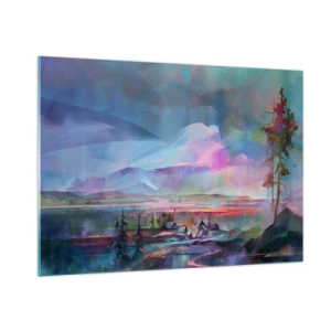 Obraz na skle - Pod přátelským nebem - 100x70 cm