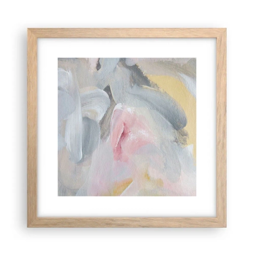 Plakát v rámu světlý dub - V pastelovém světě - 30x30 cm