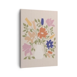 Obraz na plátně - Jemná kytice - 50x70 cm