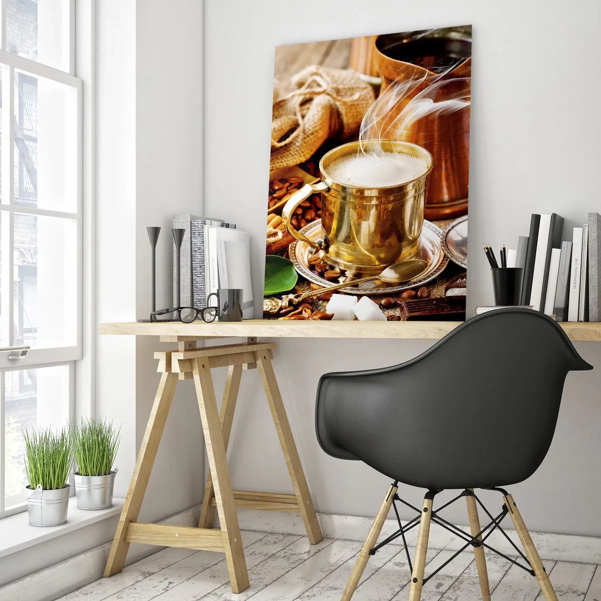 Obraz na skle - Hezký den! - 50x70 cm