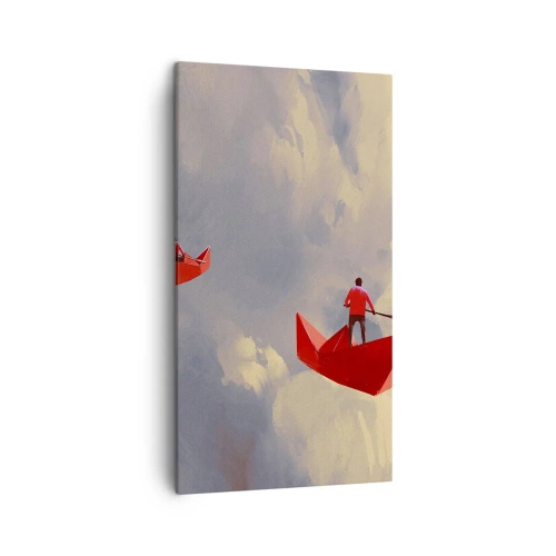 Obraz na plátně - Výprava snílků - 45x80 cm