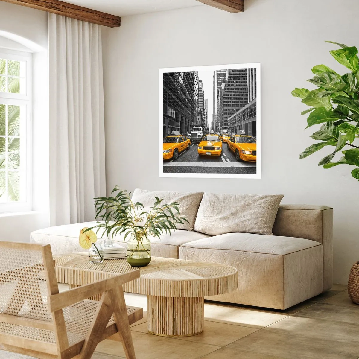 Plakát - To my barvíme město - 30x30 cm