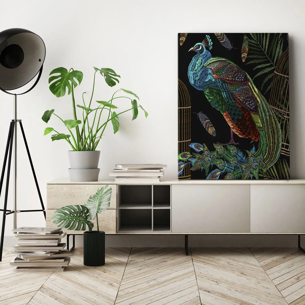 Obraz na plátně - V královském rouchu - 55x100 cm